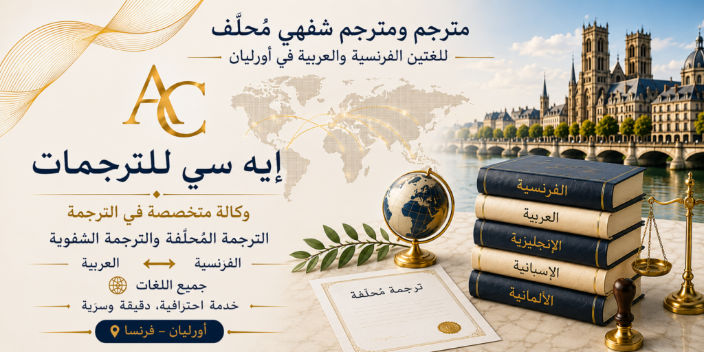 مترجم محلّف فرنسي عربي في فرنسا – خدمات الترجمة المحلّفة والترجمة الشفهية