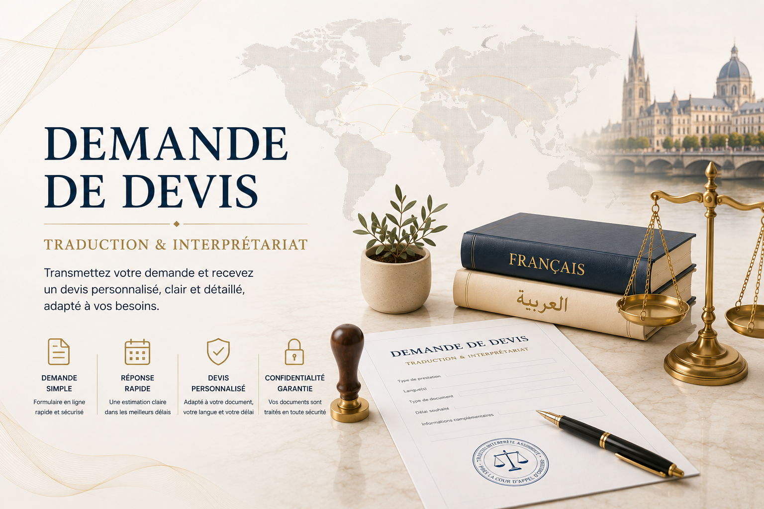 Demander un devis de traduction assermentée – AC Traductions